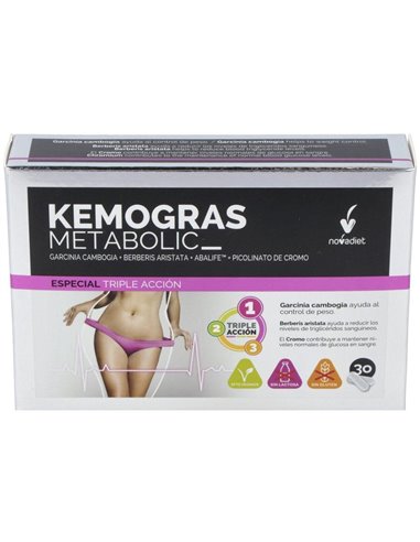 Kemogras Metabolic 30Cap. de Novadiet