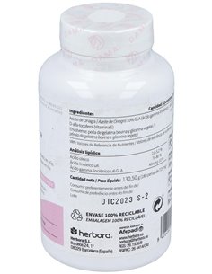 Aceite De Onagra Con Vit. E 180Perlas de Herbora