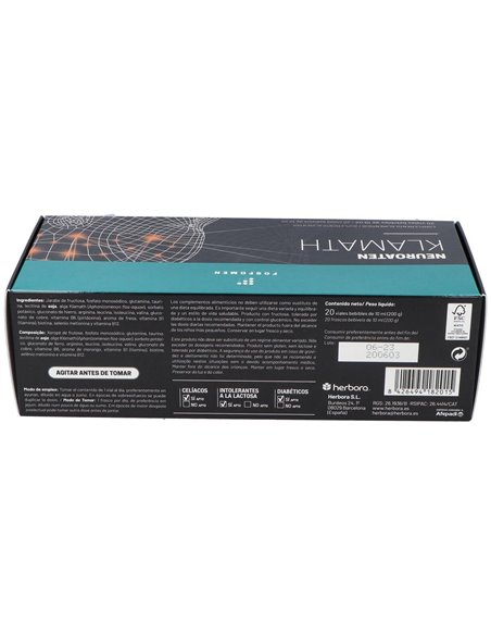 Fosfomen Neuroaten Klamath 20Viales de Herbora