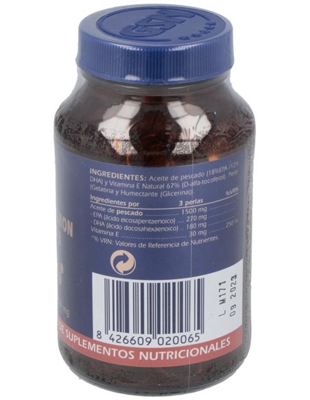 Omega 3 Aceite De Salmón 180 Perlas de GSN