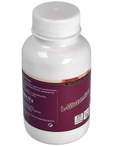 L- Glutamina 600Mg Cáps. 120U de Sotya