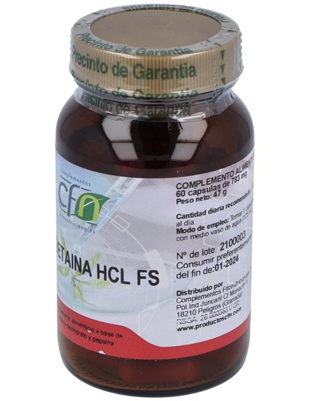 Betaina Hcl Fs 60Cap. de Cfn
