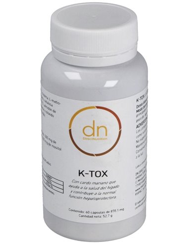 K-Tox 60Vcap. de Direct Nutrition