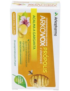 Arkovox Propolis +Vit C Sabor Miel Y Limon 24Comp. de Arkopharma