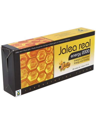 Jalea Real Energy 2000  20 Viales 10 Ml. de Tegor