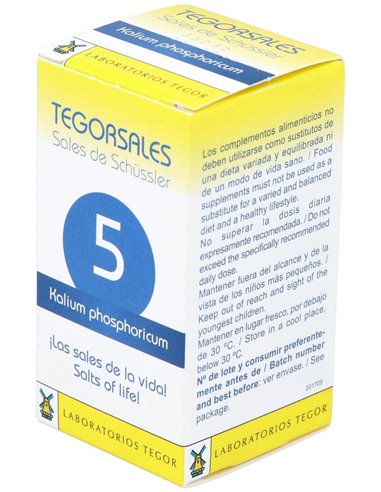 Tegorsal Nº 5 (20 G) Comprimidos de Tegor