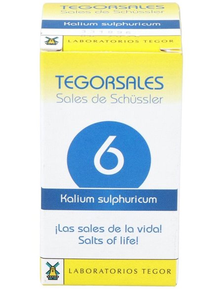 Tegorsal Nº 6 (20 G) Comprimidos de Tegor