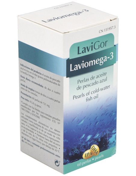 Laviomega 3 60 Perlas de Lavigor