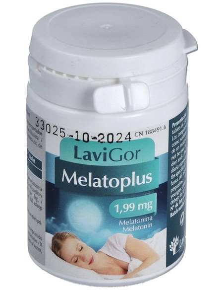 Melatoplus Melatonina 1,99Mg. 60Comp. de Lavigor