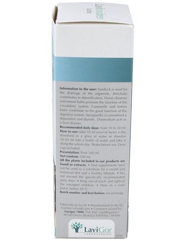 Lavitoxidren 200Ml. de Lavigor