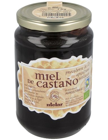 Miel De Castaño 1Kg. Bio de Mielar