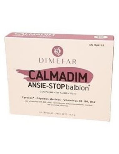 Calmadim Ansie-Stop (Balbion) 30Cap. de Dimefar