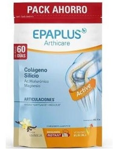 Epaplus Silicio+Colag+A.Hialur+Mg Vainilla 60Dias de Epa Plus