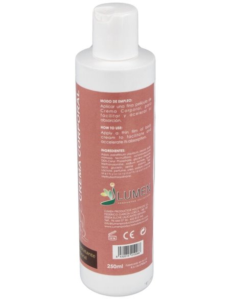 Crema Corporal Tepezcohuite 250Ml. de Lumen