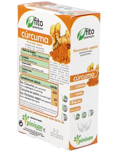 Fito Premium Curcuma 30Cap. de Pinisan