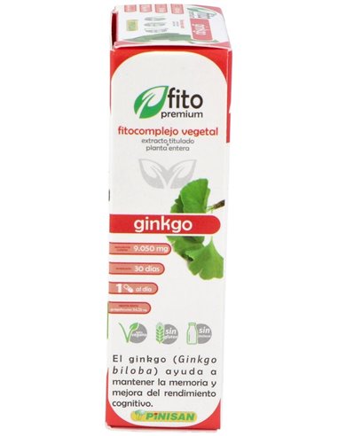 Fito Premium Ginkgo 30Cap. de Pinisan