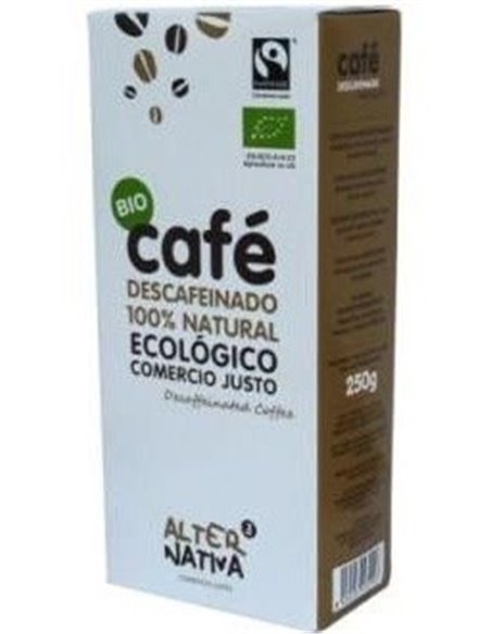 Cafe Descafeinado Molido 250Gr. Eco de Alternativa 3