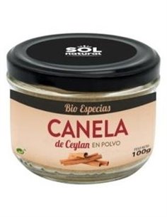 Canela Ceylan En Polvo 100Gr. Bio de Solnatural