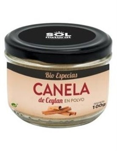 Canela Ceylan En Polvo 100Gr. Bio de Solnatural