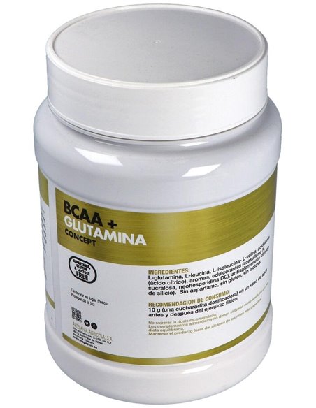 Bcaa+Glutamina Concept Piña 500Gr. de Mega Plus