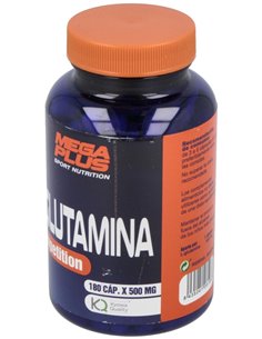 L-Glutamina 180Cap. de Mega Plus