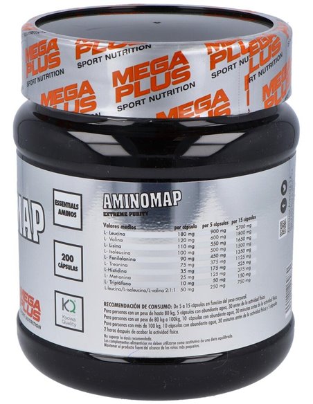 Aminomap 200Cap. Extreme Purity de Mega Plus