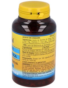 Aceite De Onagra 1000Mg. (10% Gla) 100Perlas de Nature Essential