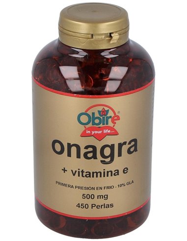 Aceite De Onagra 500Mg. 450Perlas de Obire