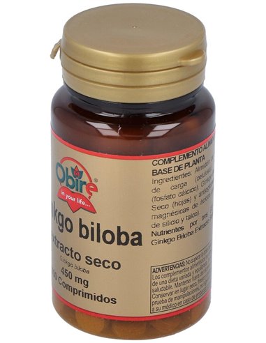 Ginkgo Biloba 100Comp. de Obire