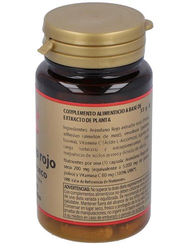 Arandano Rojo 5000Mg. (Ext. Seco 200Mg.) 60Cap. de Obire