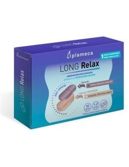 Long Relax 30 Comprimidos de Plameca