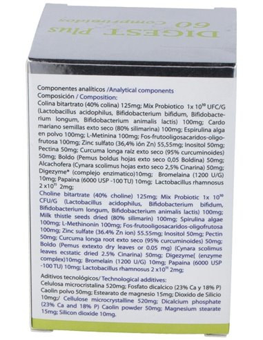 Digest Plus 60Comp. Veterinaria de Cumediet