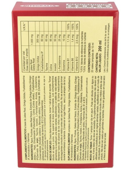 Memorandum Senior 20Amp. de Integralia