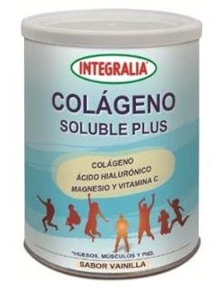 Colageno Soluble Plus Sabor Vainillla 300Gr. de Integralia