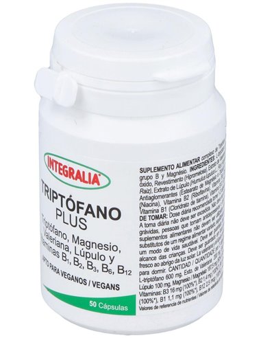 Triptofano Plus 50Cap. de Integralia