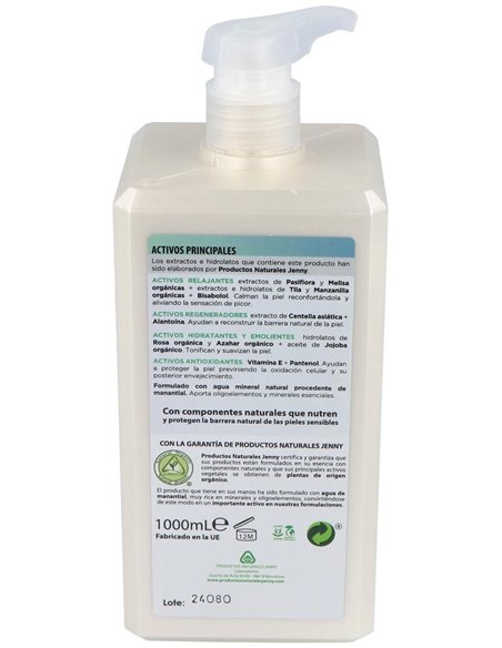 Crema Corporal Calmante Para Pieles Sensibles 1L. de Shovade