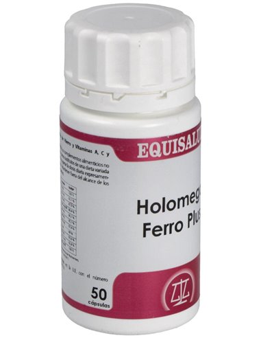 Holomega Ferro Plus 180 Cáp. de Equisalud