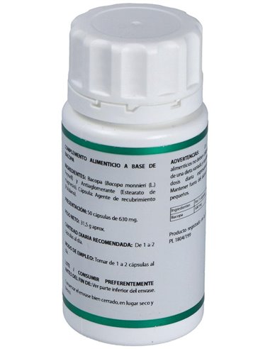 Holofit Ayurveda Bacopa 50Cap. de Equisalud