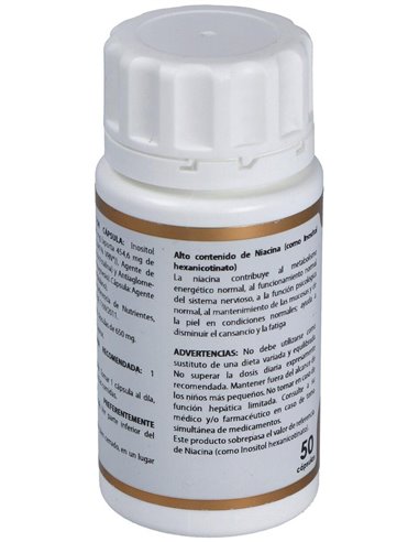 Holovit Niacina No Ruborizante 500Mg. 50Cap. de Equisalud