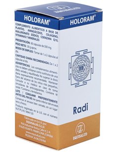 Holoram Radi 60Cap. de Equisalud