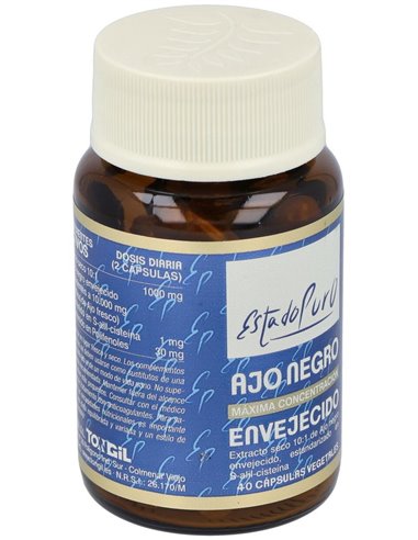 Ajo Negro Envejecido 40Cap. Estado Puro de Tongil