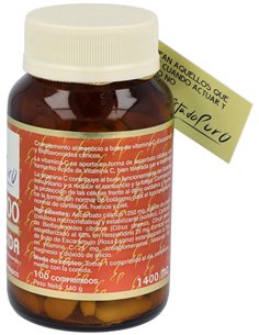 Vitamina C-1000 No Acida 100Comp. Estado Puro de Tongil