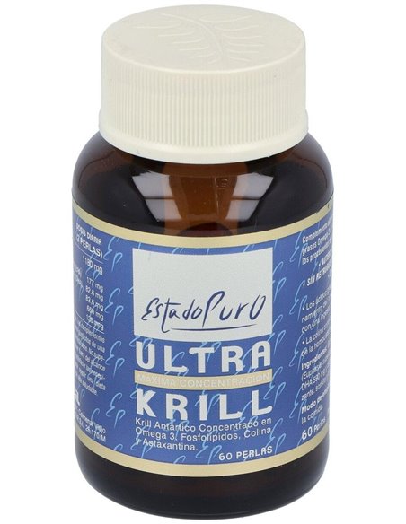 Ultra Krill 60Perlas Estado Puro de Tongil