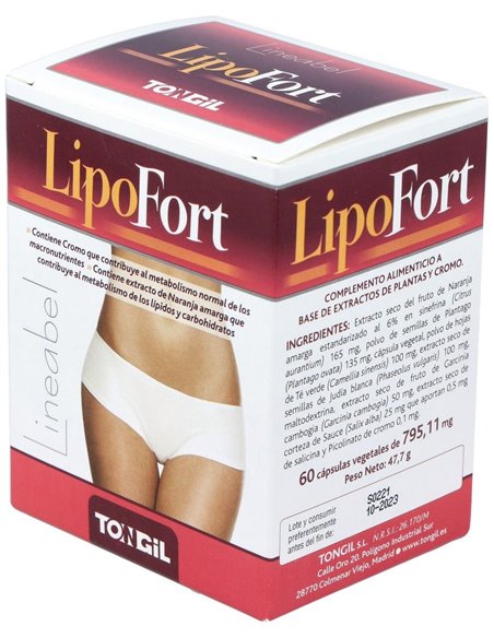 Lipofort (Quemafort) 60Cap. Lineabel de Tongil