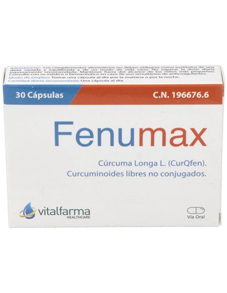 Fenumax 30Cap. de Vitalfarma