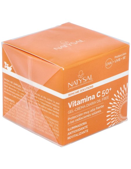 Vitamina C Fps50+ Crema Tarro 50Ml. de Natysal