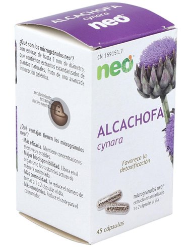 Alcachofa Microgranulos Neo 45Cap. de Neo