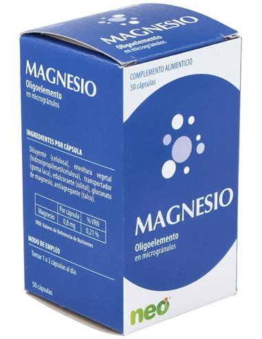 Magnesio Microgranulos Neo 50Cap. de Neo