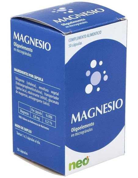 Magnesio Microgranulos Neo 50Cap. de Neo