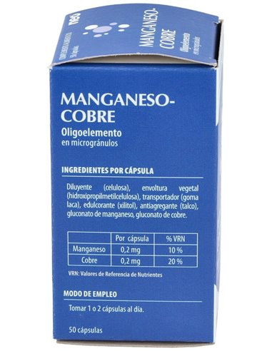 Manganeso-Cobre Microgranulos Neo 50Cap. de Neo